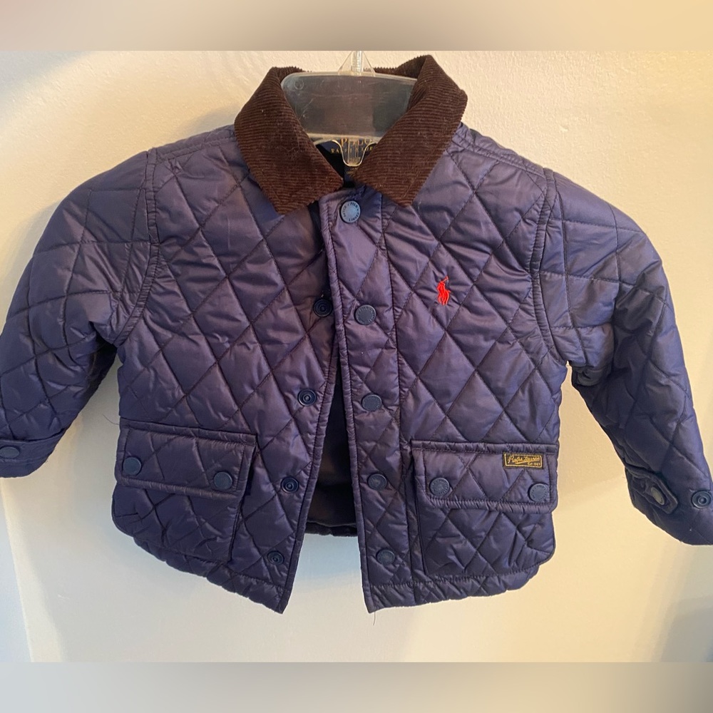 Boys' Ralph Lauren Polo Quilted Jacket